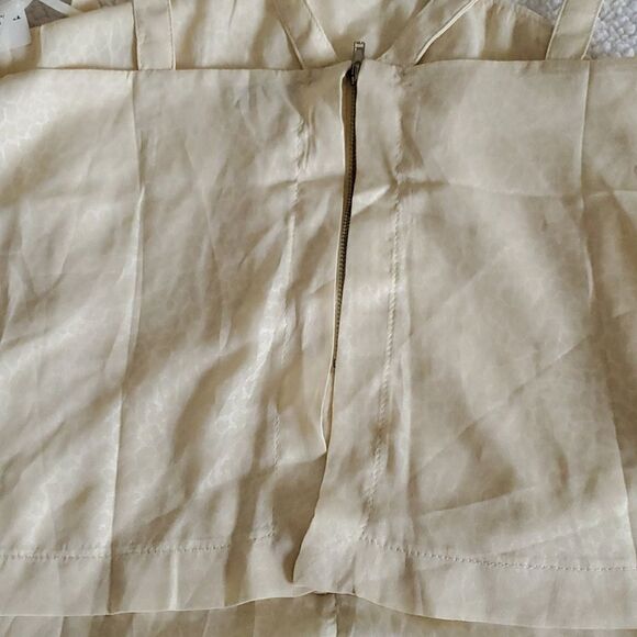 FAISCA creme double layer tank top - Picture 3 of 12